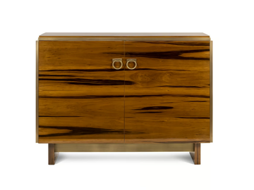 ASPRA - Walnut sideboard with doors by JOSÉ LEITE DE CASTRO - view 2